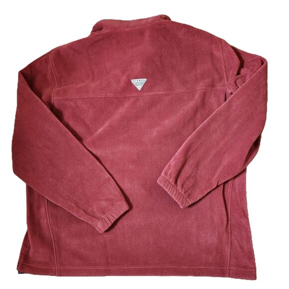 Columbia PHG Men’s 1X Fleece Jacket – Red Jasper Full Zip, NWT - Picture 2 of 11